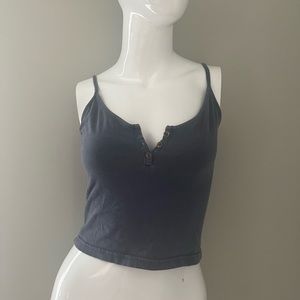 brandy melville Tiffany tank navy